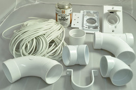 Generic Central Vacuum Cleaner Attachment Kit 30&#39; Hose (BI-57372) - $74.00