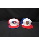 Lot 2 UNUSED 1984 USA Olympics Snapback Trucker Hat Cap Mesh MCDONALD&#39;S ... - €23,97 EUR