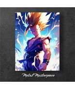 Dragon Ball Anime Gohan Muscles Power Aluminum Wall Decor Metal Art Canv... - $13.63 CAD+