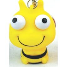 Bumble Bee Pop-Out Eyes Keychain - Giggle or Scream in Enjoyment With This! - £2.33 GBP