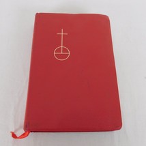 Lutheran Service Book Hymnal Music Edition 1972 Red Leatherette Gilt Edg... - £22.82 GBP