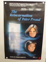 The Reincarnation Of Peter Proud Michael Sarrazin Home Video Poster 1975 - £11.12 GBP