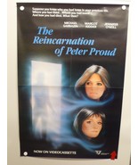 THE REINCARNATION OF PETER PROUD Michael Sarrazin HOME VIDEO POSTER 1975 - £11.33 GBP