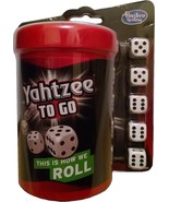 Yahtzee to Go Travel Dice Game Hasbro Gaming Shake &amp; Score - £11.89 GBP