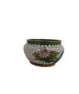 Vintage Chinese Cloisonne Brush Washer Ink Well Vase marked Jingfa Gold ... - £35.04 GBP