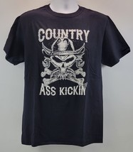 D) Fanatics WWE Brock Lesnar Country Ass Kickin&#39; Black Shirt Large - €21,48 EUR