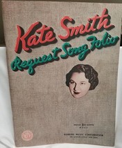 KATE SMITH - VINTAGE ORIGINAL 1945 SONG FOLIO / SOUVENIR PROGRAM - VG CO... - £15.92 GBP