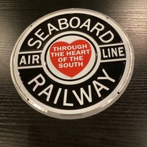 Railway Signs - Seaboard Air Line Railroad 8inch - Round - Made in the U.S.A - £15.56 GBP