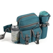 Polyester Multi-Utility Waist Pack and Sling Bag with Detachable Bottle Holder C - £21.09 GBP