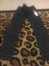 Cherokee Girls Black Gray Leopard Print Jegging Jeans Pants Size 10 - £21.60 GBP