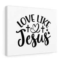  Love Like Jesus Cross Bible Verse Canvas Christian Wall Art Rea - £60.93 GBP+