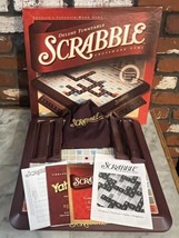 Scrabble Deluxe Turntable Edition Complete Nice Condition 2001 Parker Br... - $44.10
