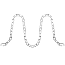 VEVOR Proof Coil Chain, 5/16" x 92', 1667 lbs Safe Working Load, Zinc Pl... - $114.99