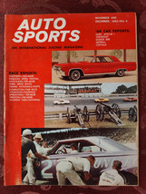 Rare AUTO SPORTS International Racing Magazine November-December 1963 64 Cars - £16.89 GBP