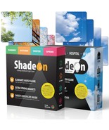 Shadeon Calming Fluorescent Light Covers (Set Of 8, Four Seasons &amp; Summe... - £89.38 GBP