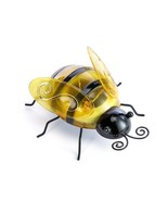 Solar Bumble Bee Figurine Mountable Black Yellow 6&quot; long Illuminate the ... - €19,34 EUR