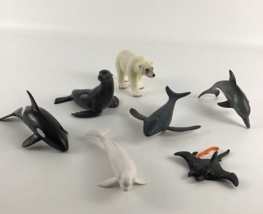 Battat Realistic Wildlife Animals Polar Bear Orca Whale Dolphin Sea Lion... - $29.65