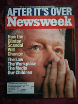 NEWSWEEK February 8 1999 Bill Clinton Impeachment Hand Transplant Ford Volvo - £6.96 GBP