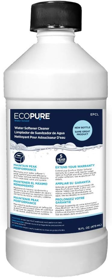 Ecopure Epcl Water Softener Cleaner, 16 Fl Oz (Pack Of 1), Off- White - $33.93