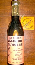 Vintage ALLEGRO MARINADE Creole Seasoning Bottle 15 yrs NEVER OPENED Pra... - $43.11