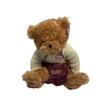 Helzberg Diamonds Plush Stuffed Bear Animal Toy Beige With purse pouch Make a wi - £11.60 GBP