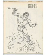Norb&#39;s Notes 1963-1964 Annual Edgar Rice Burroughs Fanzine  - £38.92 GBP
