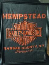 An item in the Art category: Original Vintage Harley Davidson DEALER HEMPSTEAD NY NASSAU COUNTY LONG ISLAND