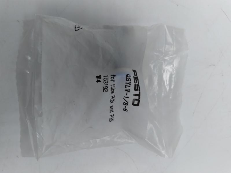 NEW Festo QSYLV-1/8-6 Push-In Y-Fitting Connector  - $7.90