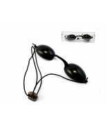Flex Tanning Goggles Black with Clear Case IPL Goggles Protective Eyewear - €7,67 EUR