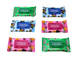 6 Packs Hand Wipes, Wet Wipes, Hand Cleaning Wipes, Hand Wipes for Adult... - £7.75 GBP