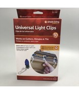 NEW 50 Universal Christmas Holiday Party Light Clips, Gutter Shingle &amp; T... - £7.75 GBP
