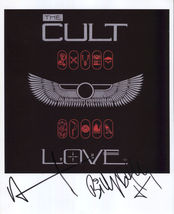 The Cult (Band) Ian Astbury Billy Duffy SIGNED Photo + COA Lifetime Guarantee - £74.72 GBP