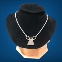 Vtg Soul Lock Sterling  Silver necklace  28 Grams  chain 17” - $95.00