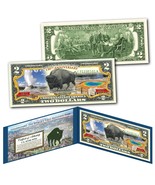 YELLOWSTONE NATIONAL PARK 150TH ANNIVERSARY Official $2 Bill 1901 Bison ... - £10.98 GBP