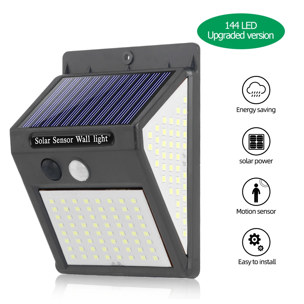 Outdoor solar lamp motion 468LED Solar Light for the garden decoration outdoor w - £50.23 GBP