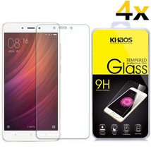4X For Xiaomi Redmi Note 4 Hd Tempered Glass Screen Protector Bubble Free - £16.08 GBP