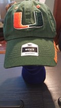 Miami Hurricanes Baseball Hat, Green, Genuine College Product TM, Fan Favorite - £11.17 GBP