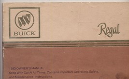 Vintage Original 1982 Buick Regal Owner&#39;s Manual, Complete - £13.95 GBP