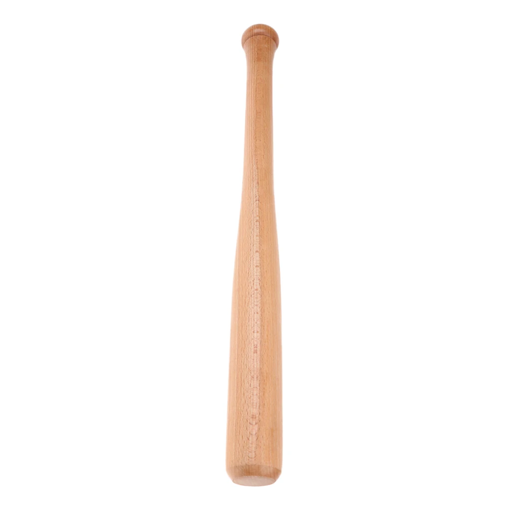 Natural wooden baseball bat 54cm 21inch family safety exercise training aid thumb200