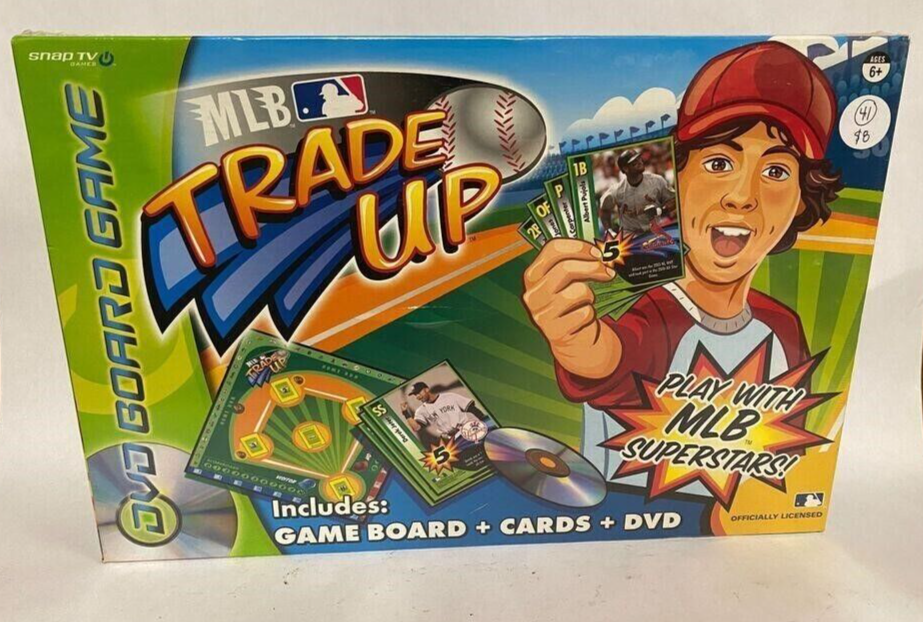 Trade Up DVD Board Game w/ Cards: Play With MLB Superstars! - New 2007 Sealed - $28.95