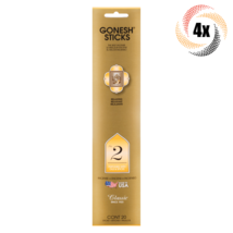4x Packs Gonesh Incense Sticks #2 Perfumes Of Oil &amp; Spices ( 20 Sticks ) - £9.48 GBP