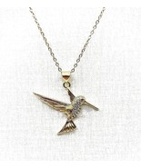 Fashion Jewelry Gold Plated Bird Pendant with Rope Chain - €10,53 EUR