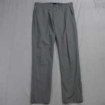 J.CREW Lightweight 34 x 34 Gray 770 Straight Chino Pants - £19.41 GBP