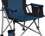 Heavy-Duty Camping Chairs: Extra Large Foldable Camp Chair With, And Fis... - £61.07 GBP