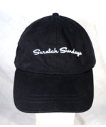 "Scratch Sundays" Adams Cool Crown Baseball Ball Cap Hat Adjustable Blac... - $15.79