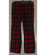 EXCELLENT WOMENS J. CREW NAVY BLUE PLAID / CHECK FLANNEL PAJAMA PANTS  S... - €21,88 EUR