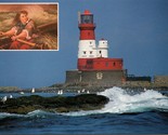 Longstone Lighthouse and Grace Darling Postcard PC578 - $4.99