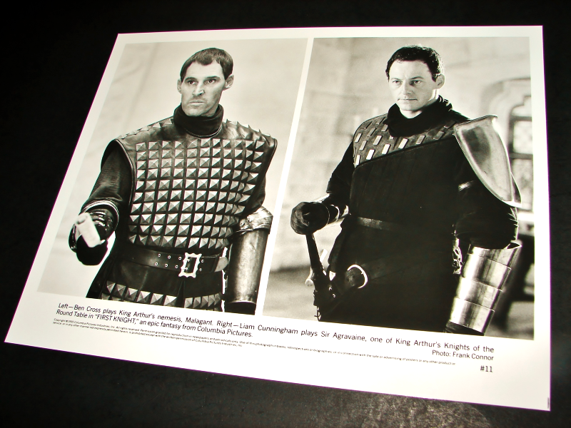 1995 FIRST KNIGHT Jerry Zucker Movie Press Photo Ben Cross Liam Cunningh... - $9.95