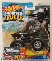 Hot Wheels Monster Trucks Fast &amp; Furious Dodge Charger R/T 29/75 New for 2022 - £9.87 GBP