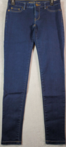 Michael Kors Jegging Jeans Women Size 2 Dark Blue Denim Cotton Flat Front Pocket - £19.44 GBP